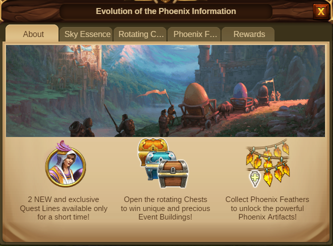 Entwicklung des Phönix info Screenshot Tab 1