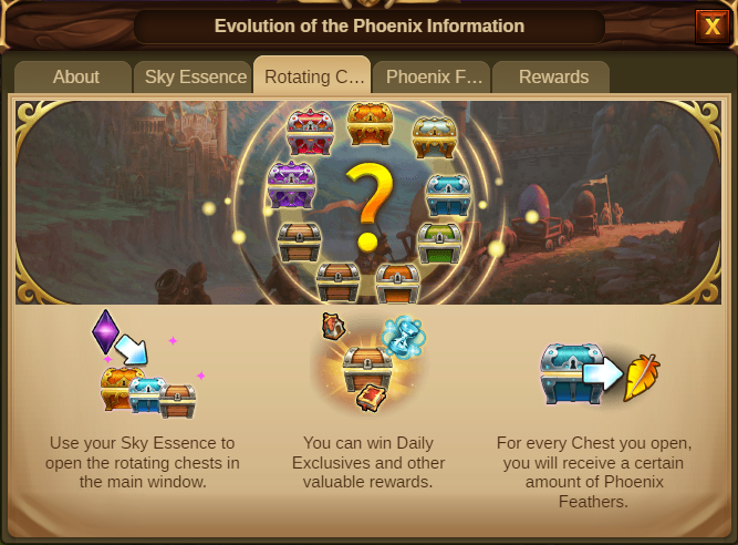 Entwicklung des Phönix info Screenshot Tab 3